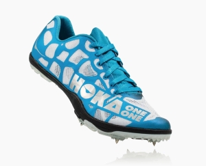 Dámské Boty S Hroty Hoka One One Rocket LD Bílé Blankyt | CZ.467SUREBN