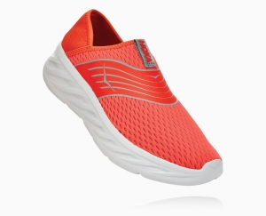 Pánské Slip On Hoka One One ORA Červené | CZ.480TBIPVX