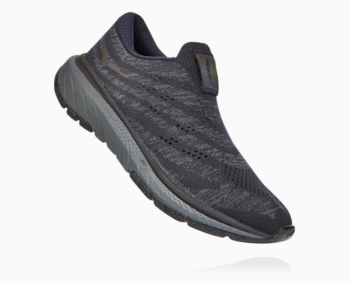 Dámské Slip On Hoka One One Cavu 3 Černé Tmavě Šedé | CZ.491FCWGKJ