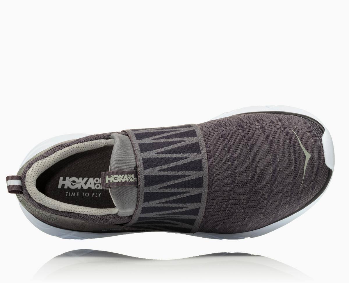 Dámské Slip On Hoka One One Hupana Šedé | CZ.612THBWFJ