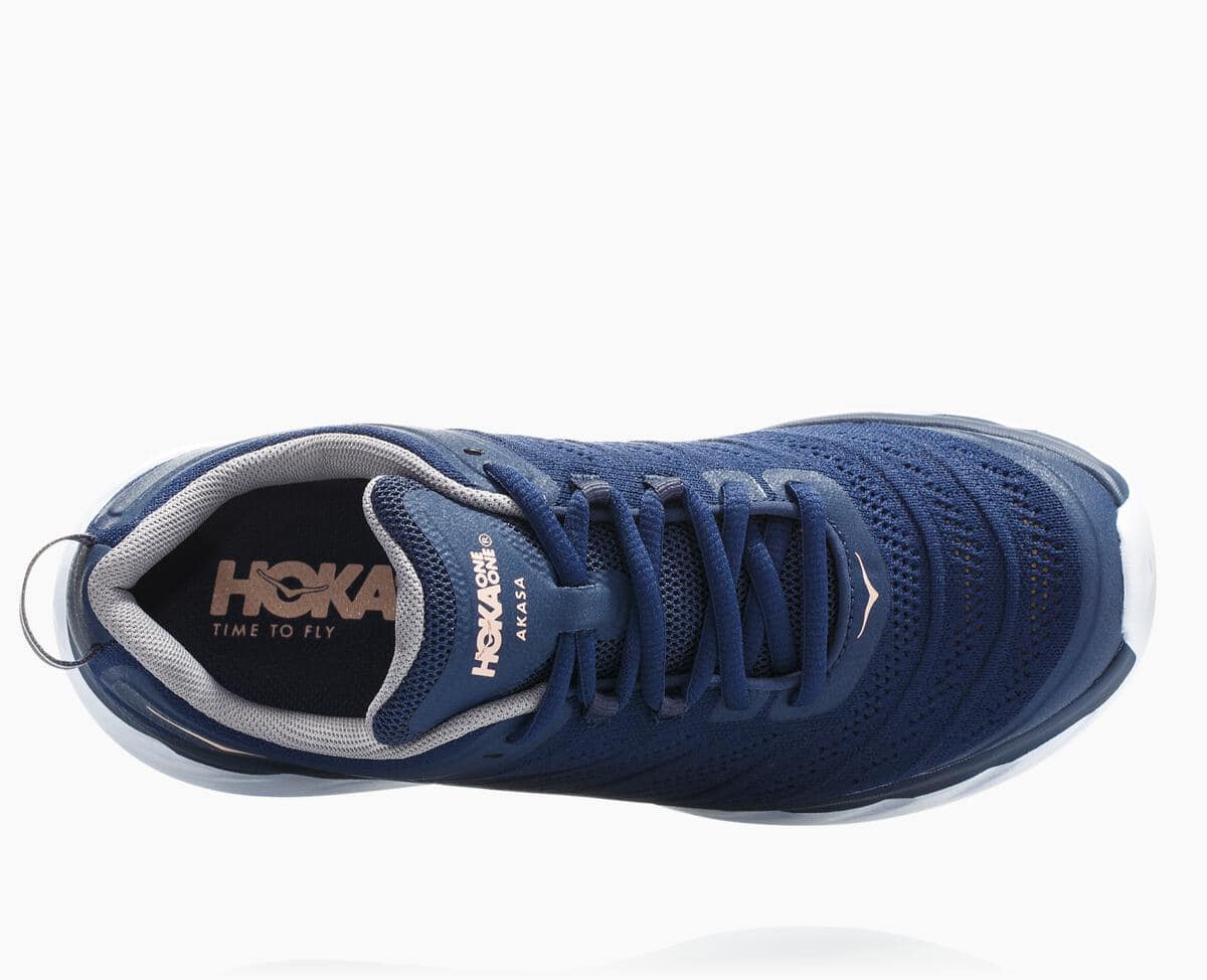 Dámské Tenisky Hoka One One Akasa Indigo Růžové | CZ.539RNFPWJ