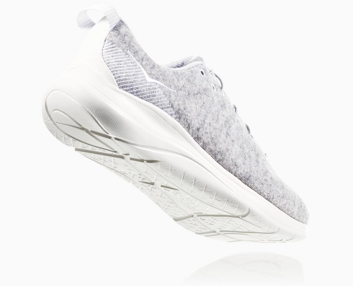 Dámské Tenisky Hoka One One Hupana Flow Vlna Lunar Rock/Blanc De Blanc | CZ.057UXRQNY