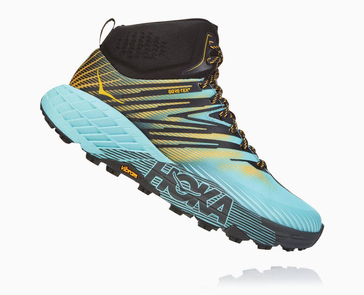 Dámské Trailové Boty Hoka One One Speedgoat Mid GORE Hnědé | CZ.728ROVAIS