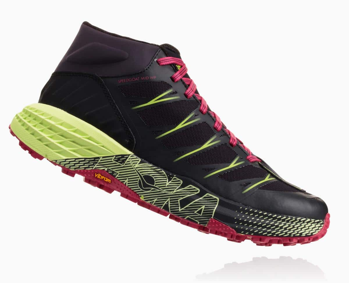 Dámské Trailové Boty Hoka One One Speedgoat Mid Nepromokavé Černé | CZ.836SNDYXI