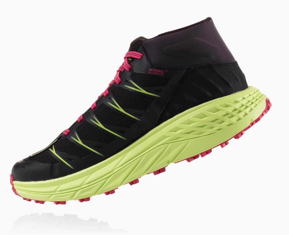 Dámské Trailové Boty Hoka One One Speedgoat Mid Nepromokavé Černé | CZ.836SNDYXI