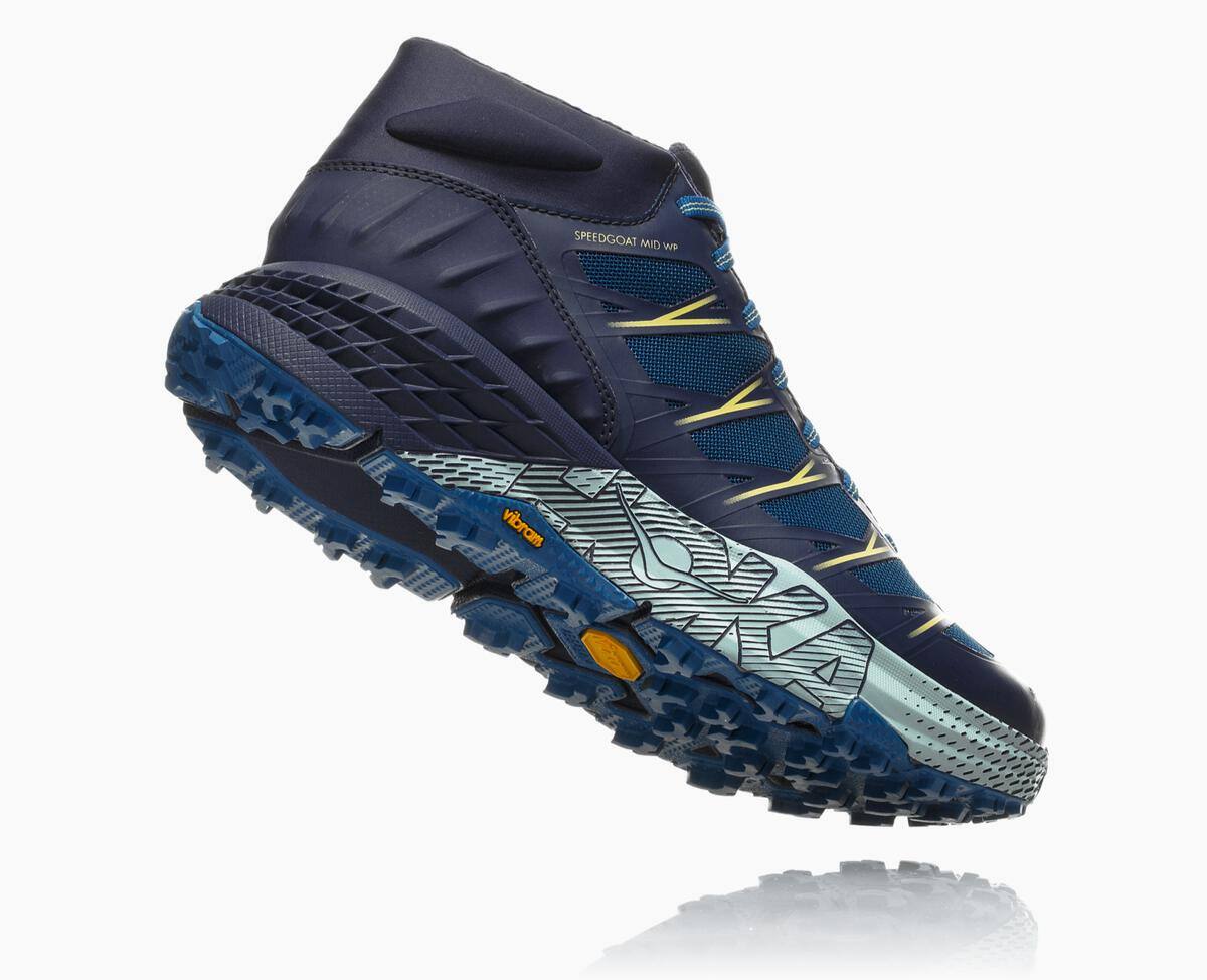 Dámské Trailové Boty Hoka One One Speedgoat Mid Nepromokavé Blankyt | CZ.917KQETFU