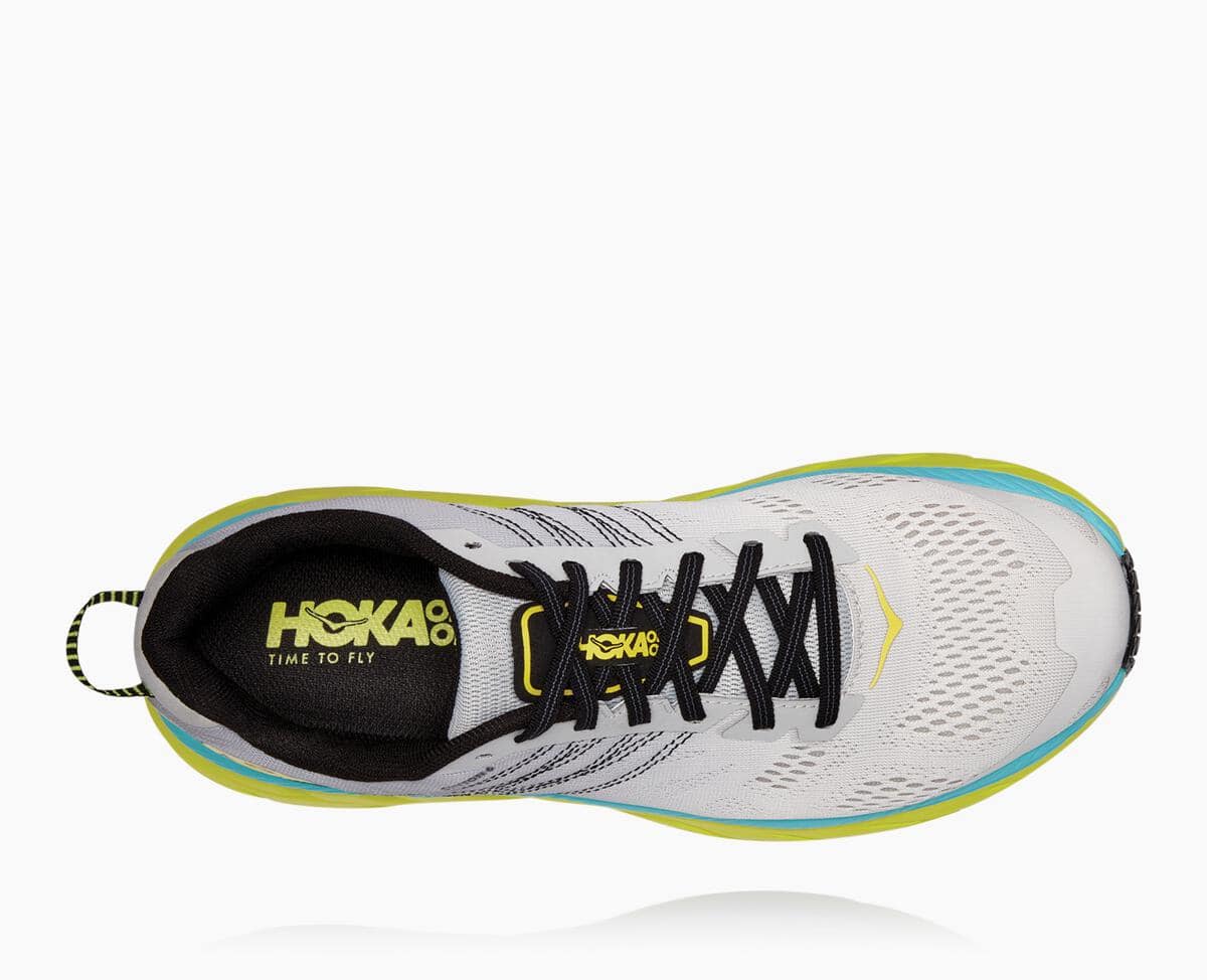 Dámské Záchranná Obuv Hoka One One Clifton 6 Lunar Rock/Nimbus Cloud | CZ.142NYWOPK