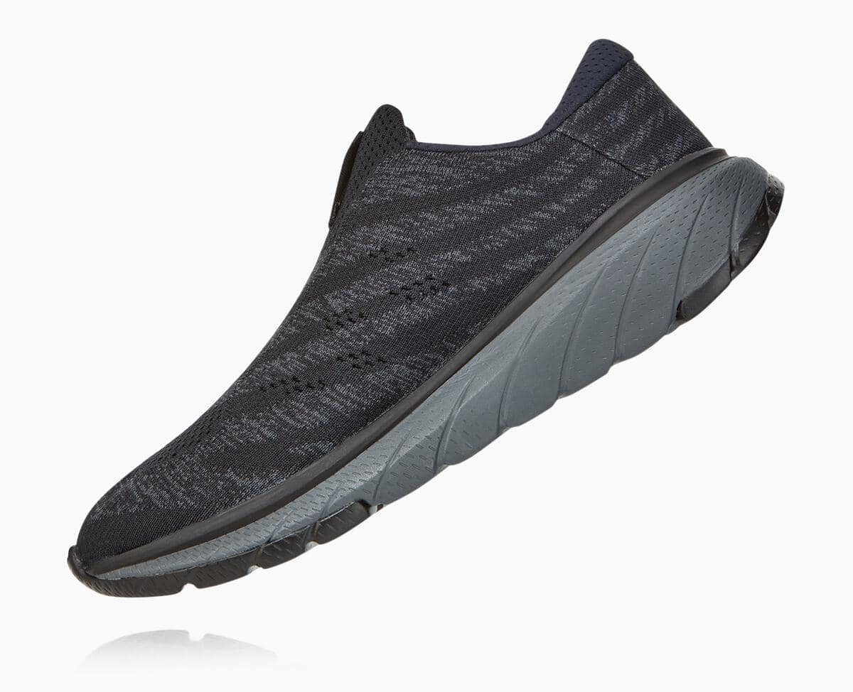 Pánské Slip On Hoka One One Cavu 3 Černé Tmavě Šedé | CZ.076GJESVT