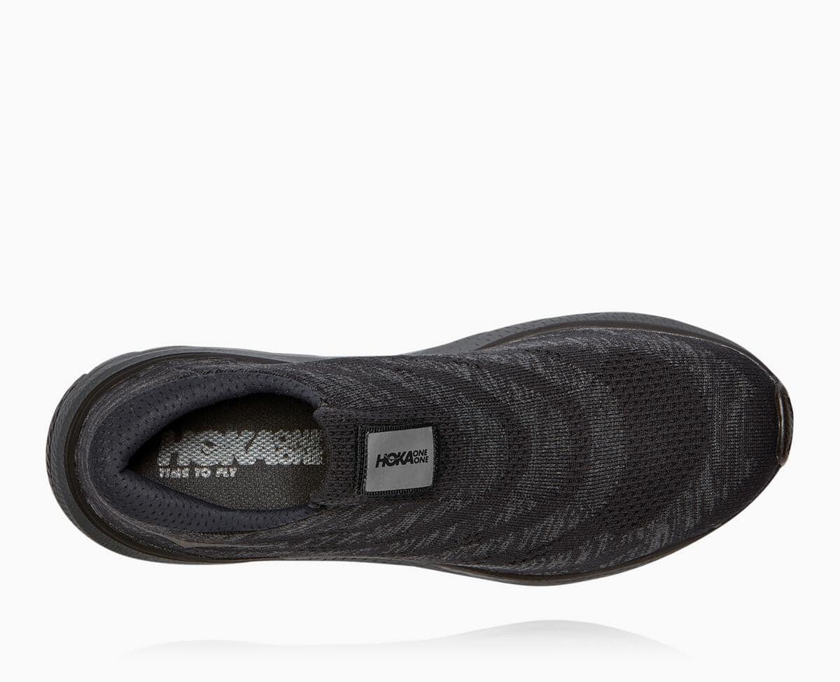 Pánské Slip On Hoka One One Cavu 3 Černé Tmavě Šedé | CZ.076GJESVT