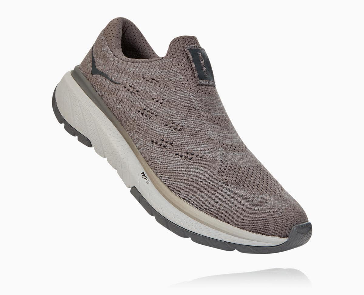 Pánské Slip On Hoka One One Cavu 3 Šedé | CZ.623PYCIAF