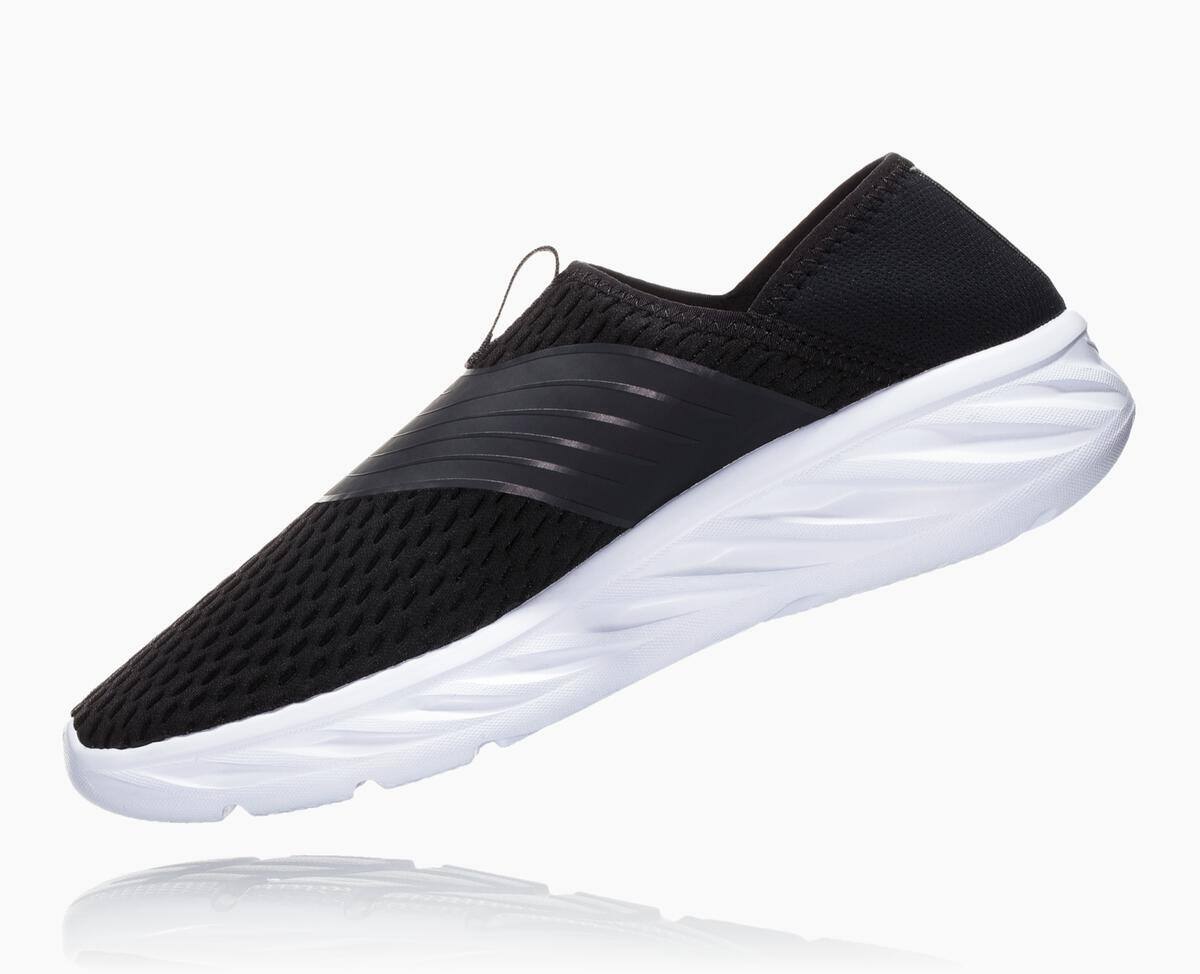 Pánské Slip On Hoka One One ORA Černé | CZ.391YKITMJ