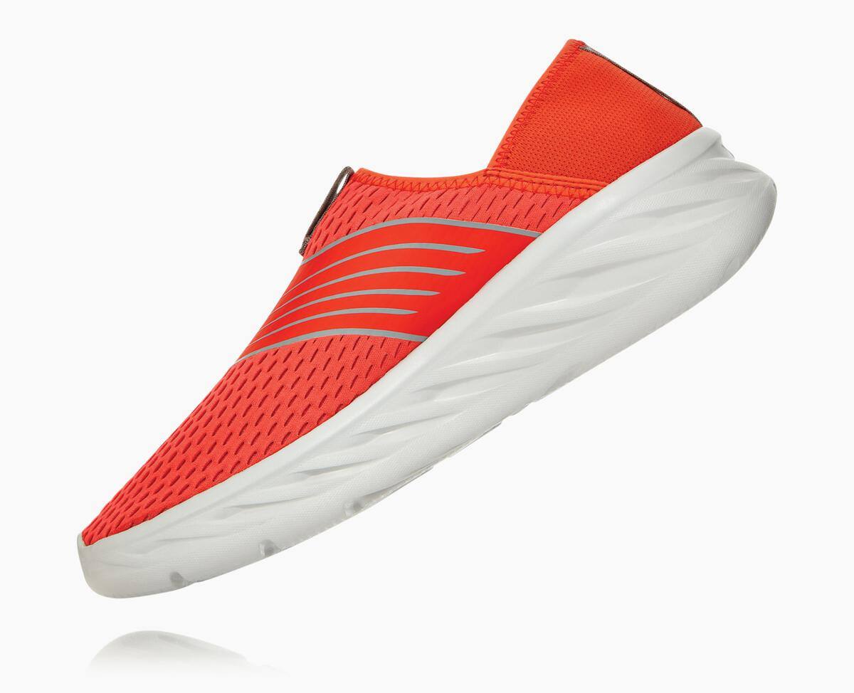 Pánské Slip On Hoka One One ORA Červené | CZ.480TBIPVX