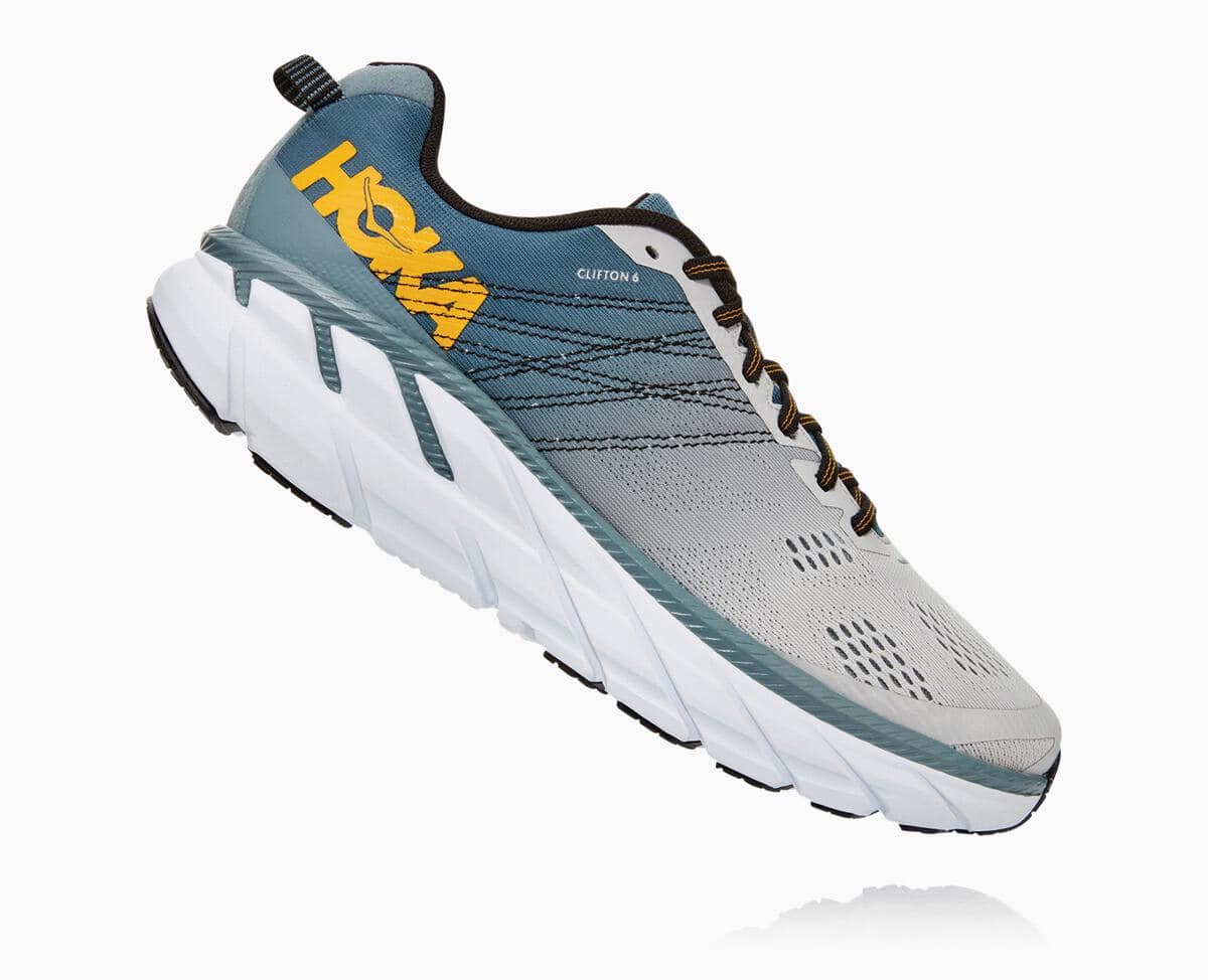 Pánské Tenisky Hoka One One Clifton 6 Lead/Lunar Rock | CZ.219TKBGRJ