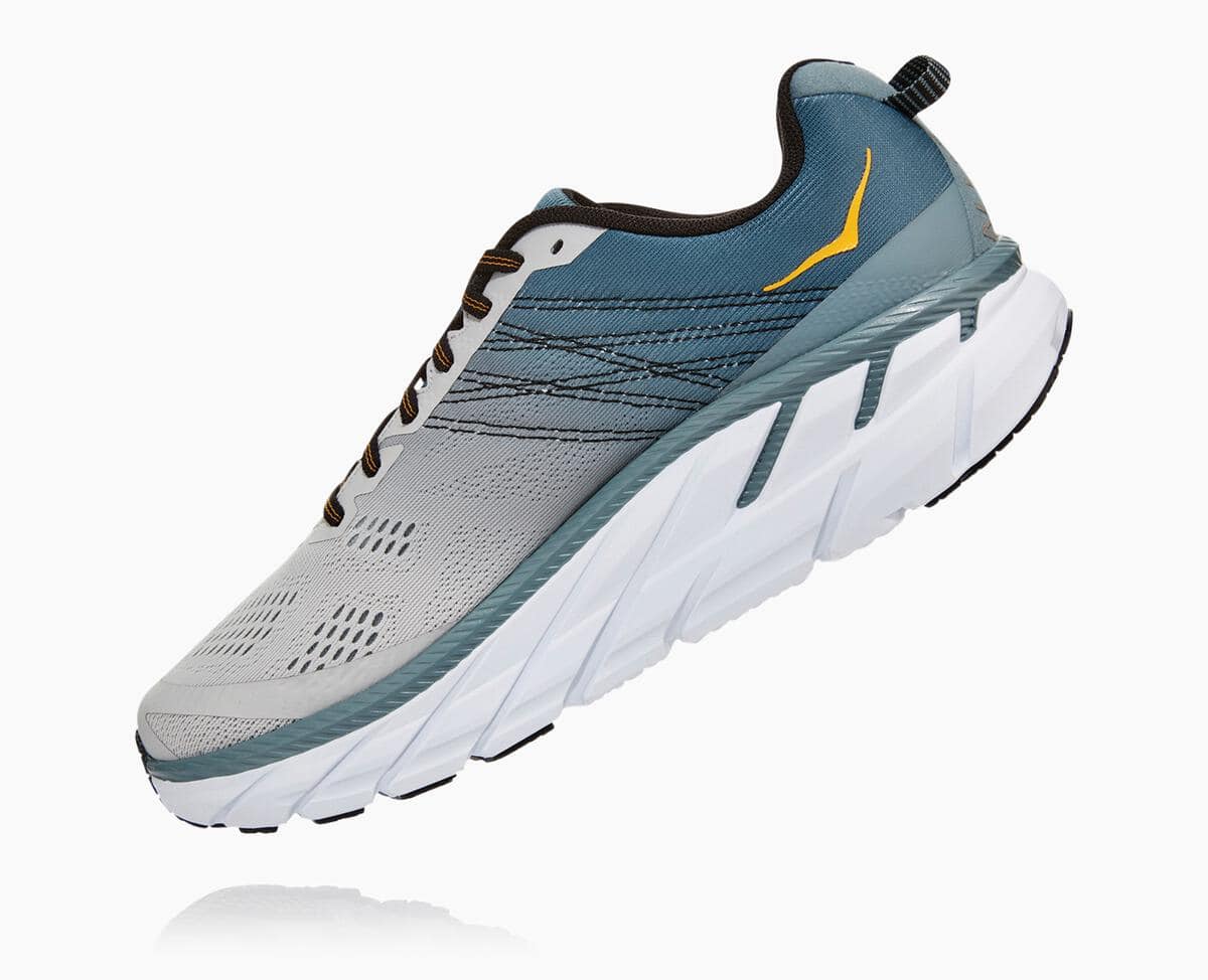 Pánské Tenisky Hoka One One Clifton 6 Lead/Lunar Rock | CZ.219TKBGRJ