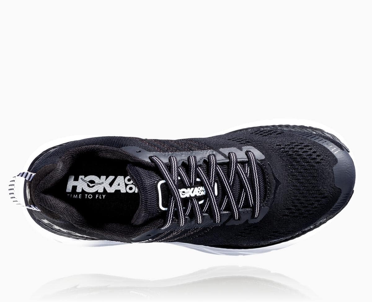 Pánské Tenisky Hoka One One Clifton 6 Černé Bílé | CZ.930DPXBAC