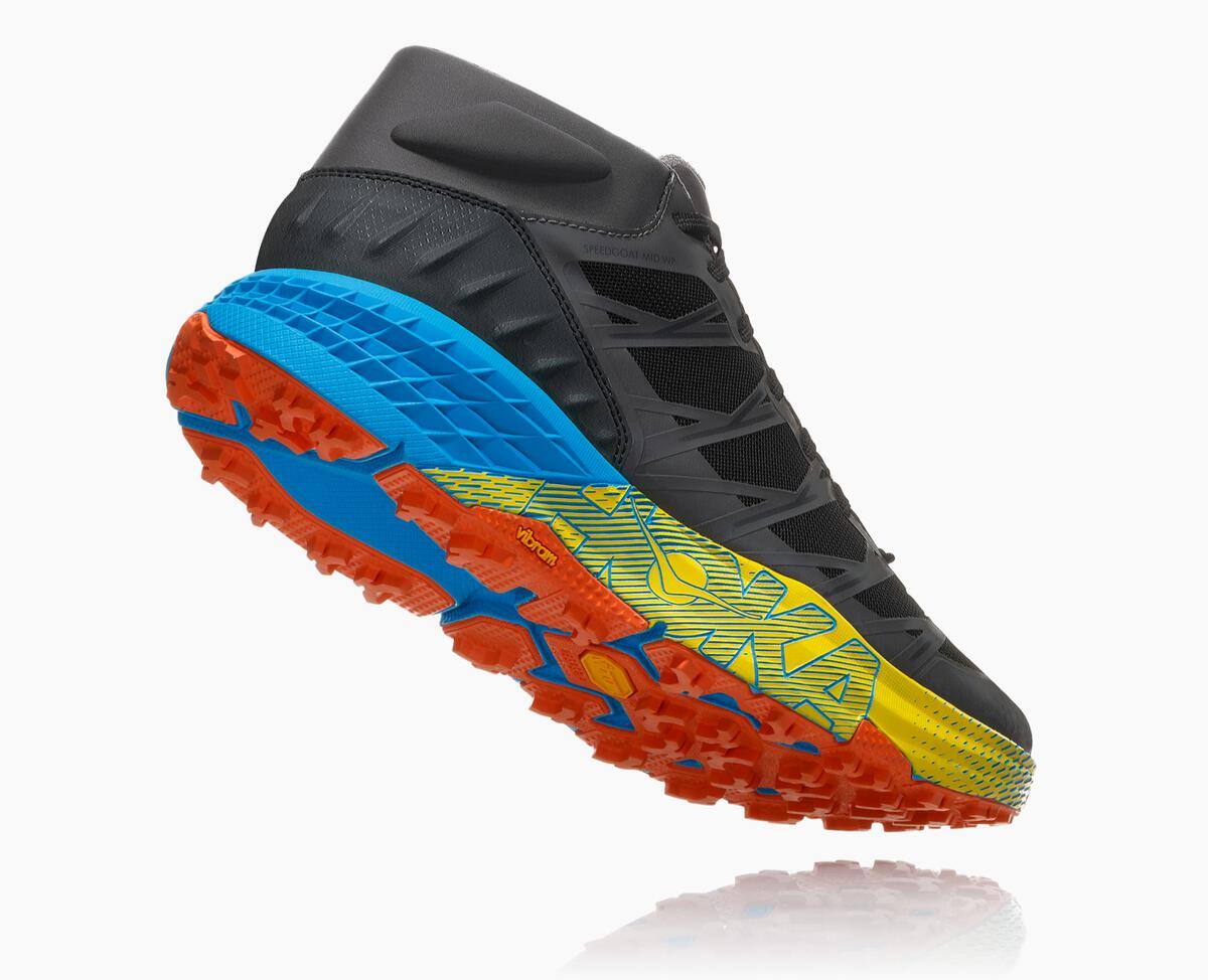 Pánské Trailové Boty Hoka One One Speedgoat Mid Nepromokavé Pavement/Phantom | CZ.653XTZAJN