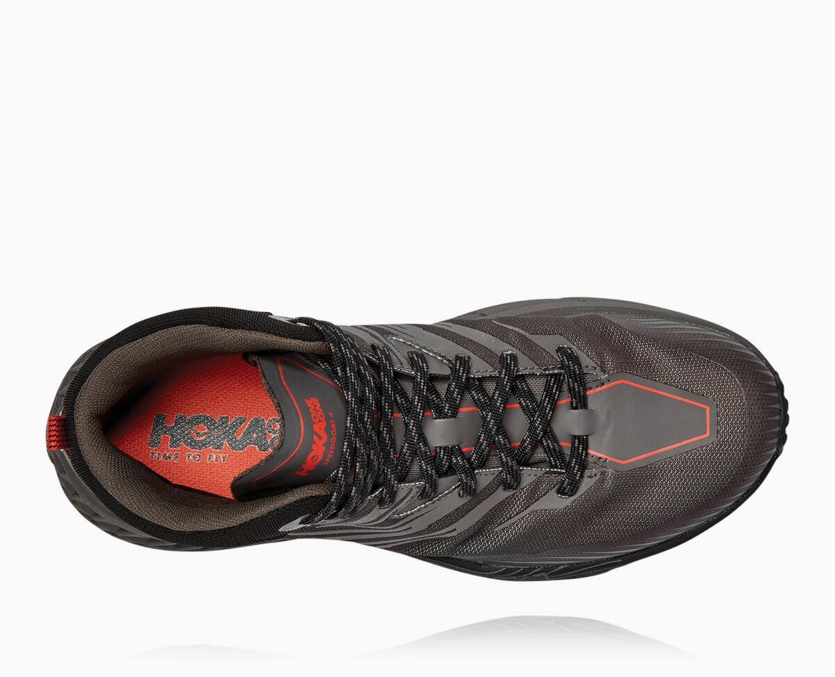 Pánské Trailové Boty Hoka One One Speedgoat Mid GORE Tmavě Šedé Tmavě Šedé | CZ.925BUVQWA