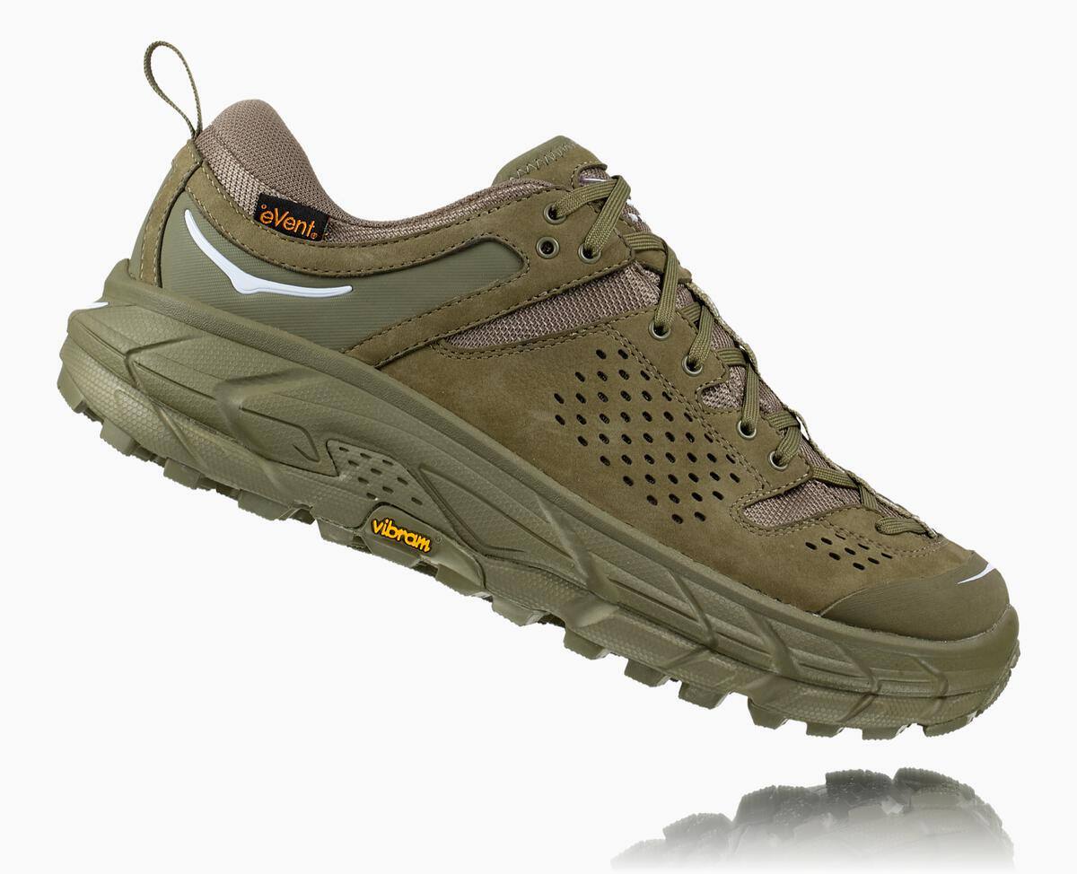 Pánské Trailové Boty Hoka One One Tor Ultra Low Wp Jp Olivy Zelené | CZ.083IQLAMC