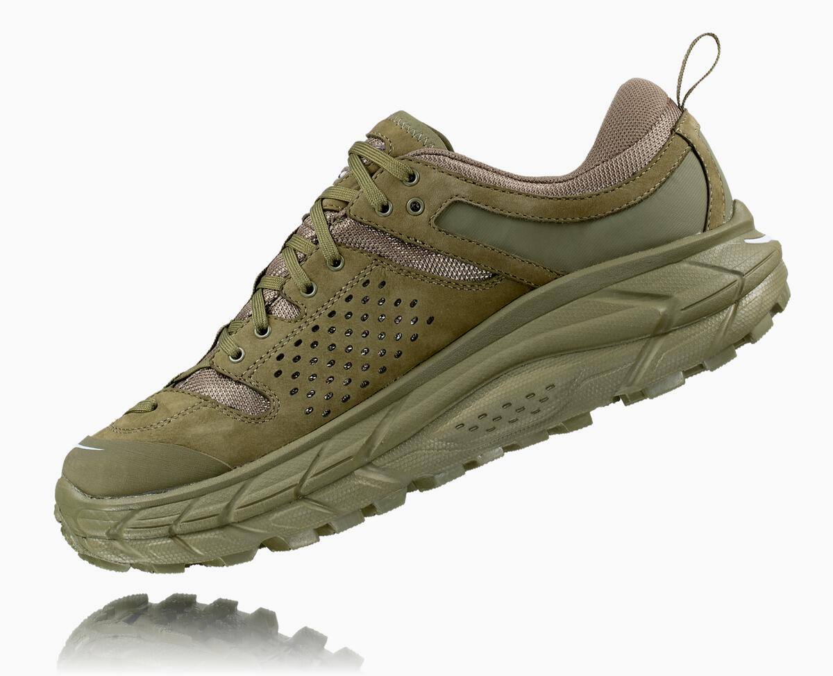 Pánské Trailové Boty Hoka One One Tor Ultra Low Wp Jp Olivy Zelené | CZ.083IQLAMC