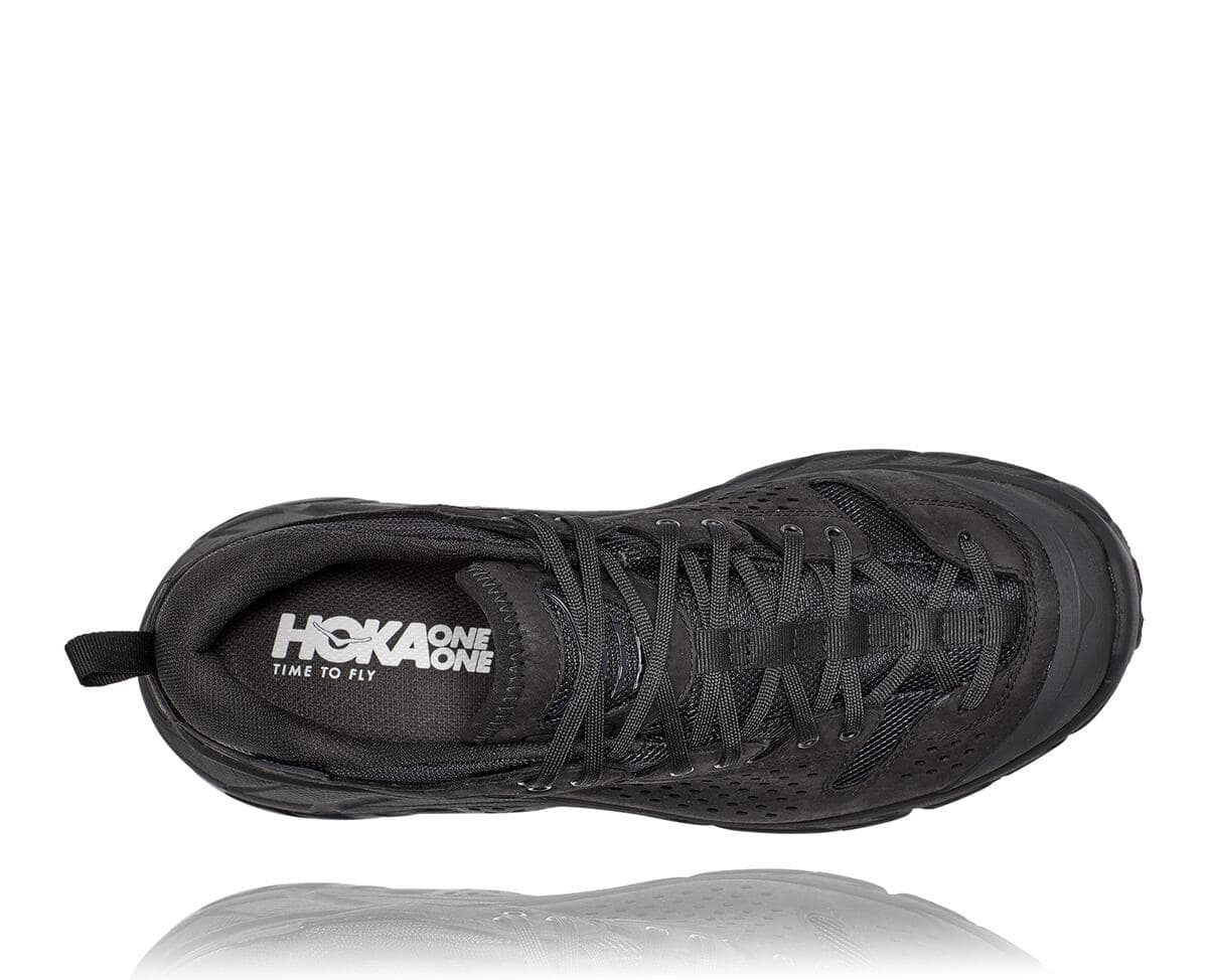 Pánské Turistické Boty Hoka One One Tor Ultra Low Wp Jp Černé | CZ.524UIXSBZ